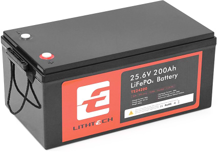 Аккумулятор для ИБП LITHTECH 25.6V 200Ah (TE24200B)